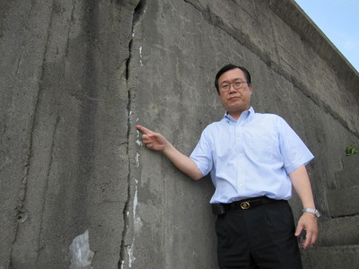 日光川水閘門・排水機場を視察
