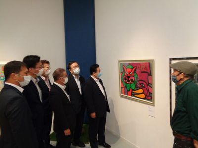 障害をお持ちの芸術家の皆様の作品展です