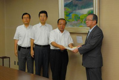 本年度後半の厳しい県財政に効率的予算配分を要望